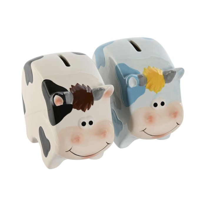Hucha Kids DKD Home Decor Azul Negro 7.5 x 12.5 x 16 cm (2 Unidades) 1 Hucha Kids DKD Home Decor Azul Negro 7.5 x 12.5 x 16 cm (2 Unidades) 1
