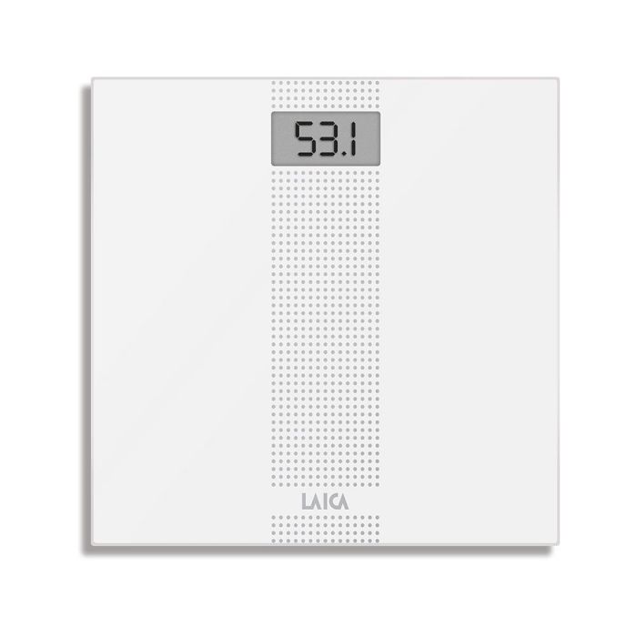 Báscula electrónica de baño blanca 180kg ps1054 laica 1