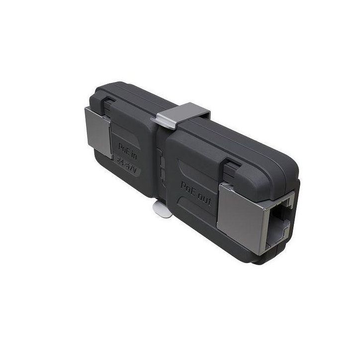 MikroTik 10/100/1000 Ethernet ports, 2 A, 802.3af/at, 24-57 V, 40°C to 70°C 1 MikroTik 10/100/1000 Ethernet ports, 2 A, 802.3af/at, 24-57 V, 40°C to 70°C 1