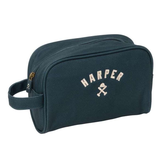 Safta Neceser Harper & Neyer Escolar 240x100x150 mm 3.60 L con Asa de Mano y Organizadores Interiores