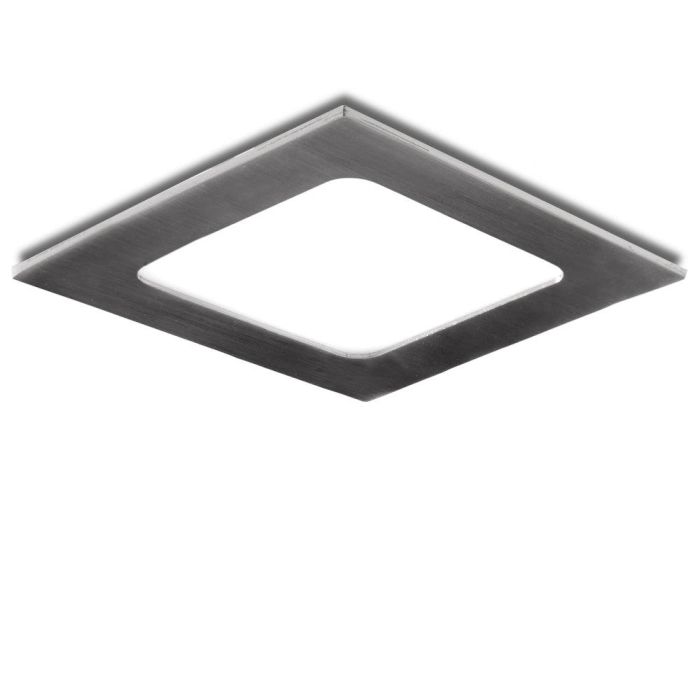 Placa LED 6W 600Lm 6000ºK Cuadrada Niquel Satinado 50.000H [GL-CL-S6N-CW] 1