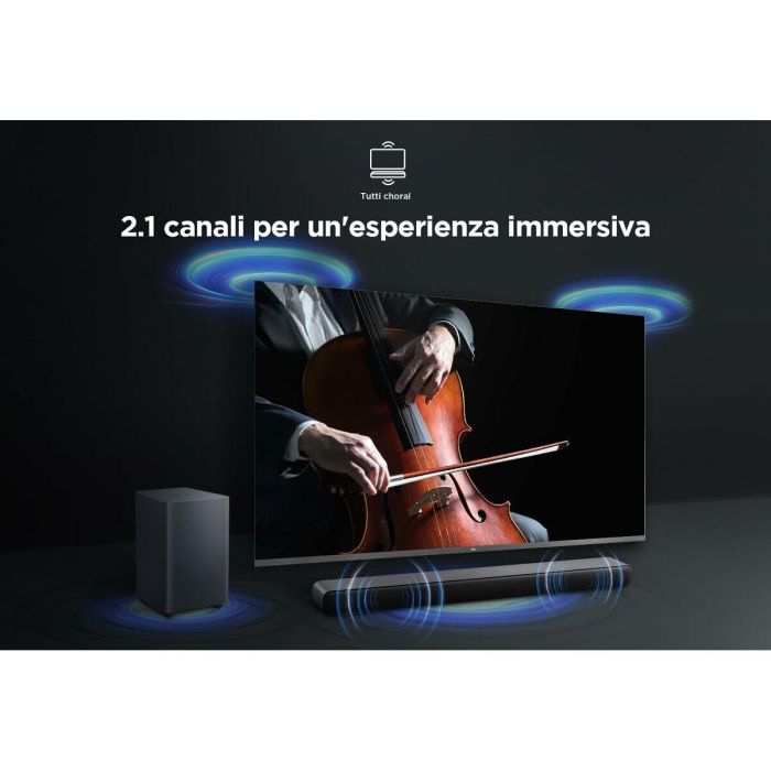 Barra de Sonido TCL S55HE Negro 40 W 60 W 6