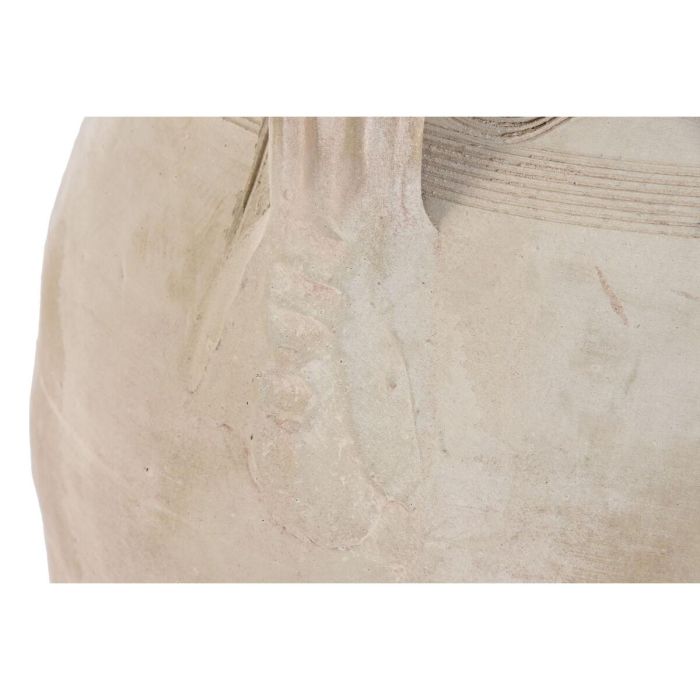 DKD Home Decor Ánfora Mediterránea Colección Jerba de Terracota Artesanal y Hecha a Mano, 4 Asas, Boca 30 cm, 57x57x93 cm 4