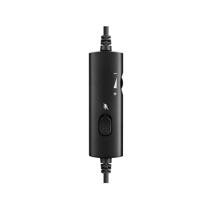 Sandberg MiniJack Office Headset Saver. Auriculares con Micrófono Ajustable y Adaptador para PC, Conexión Mini Jack para Smartphone 4
