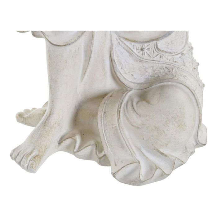 Figura Decorativa DKD Home Decor Gris Buda Resina (17 x 17 x 26 cm) 3 Figura Decorativa DKD Home Decor Gris Buda Resina (17 x 17 x 26 cm) 3