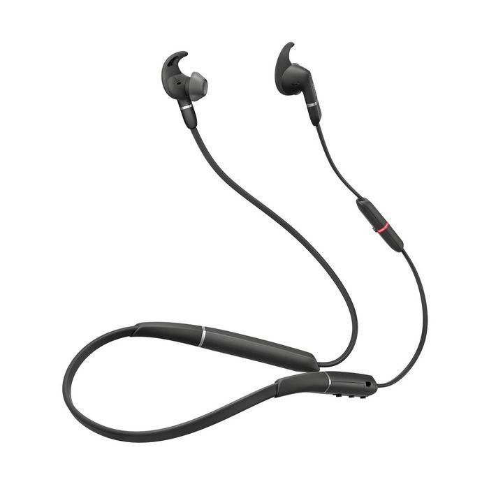 Jabra Evolve 65e Auriculares In-Ear Neckband Bluetooth 4.2 UC Certificados Skype for Business IP54 Cancelación Ruido Pasiva Batería 13h 2