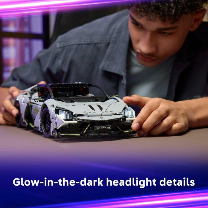 LEGO Technic Lamborghini Revuelto Superdeportivo 42214 | Set de Construcción de 1135 Piezas para Niños y Adultos 10 LEGO Technic Lamborghini Revuelto Superdeportivo 42214 | Set de Construcción de 1135 Piezas para Niños y Adultos 10
