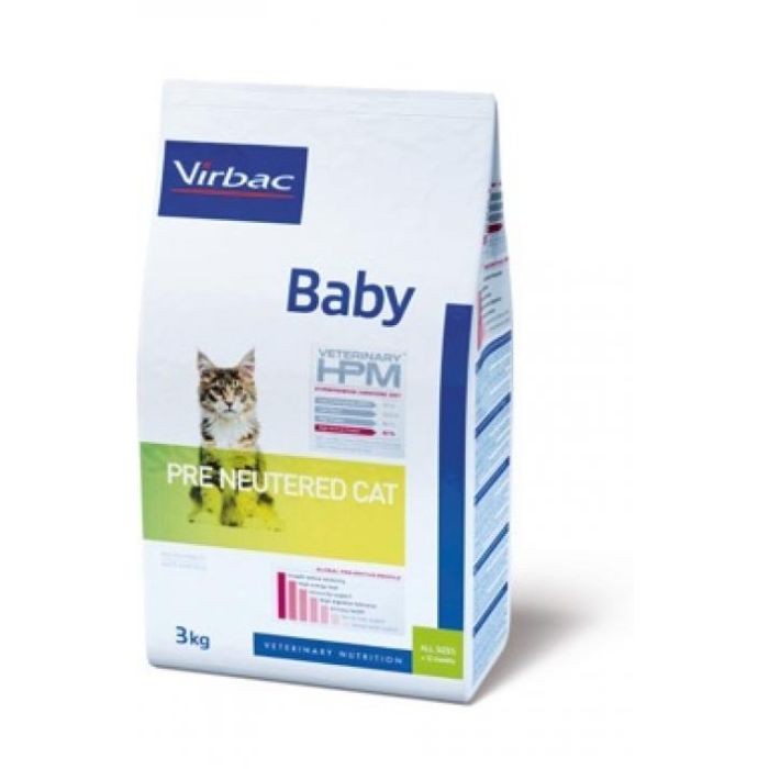 Virbac Baby Pre Neutered Cat 3 kg Hpm