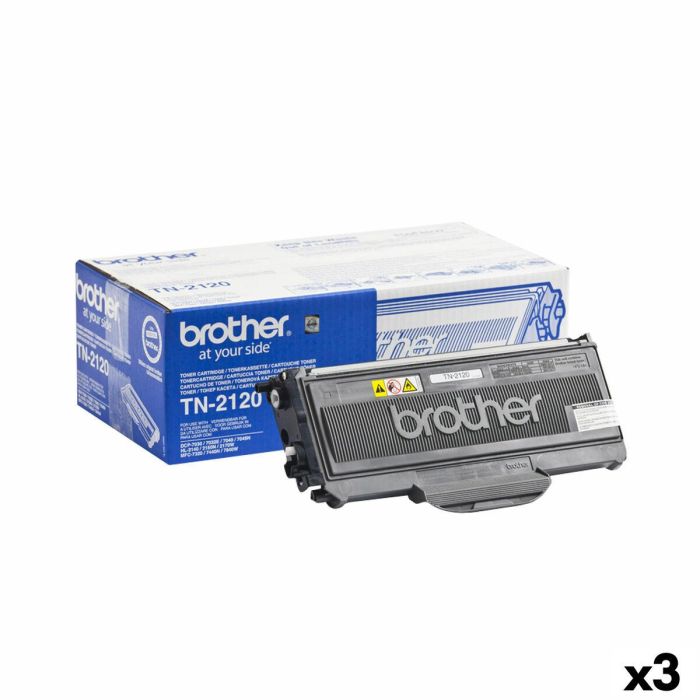 Tóner Brother HL-2140/2150/2170W Negro (3 Unidades)