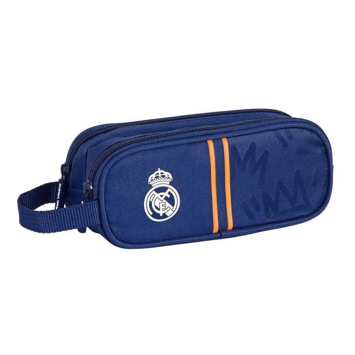 Estuche Escolar Real Madrid C.F. Azul (21 x 8 x 6 cm)