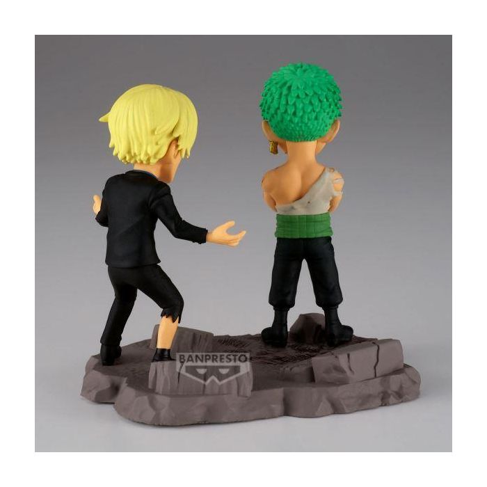 Banpresto BP29523P Figura One Piece World Collectable Log Stories Roronoa Zoro & Sanji 8cm PVC y ABS Limitada 2 Banpresto BP29523P Figura One Piece World Collectable Log Stories Roronoa Zoro & Sanji 8cm PVC y ABS Limitada 2