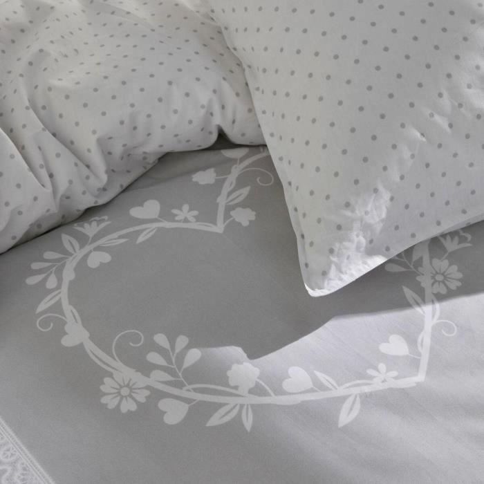 Today TOD3574641221171 Juego de Cama Funda Nórdica 220x240 cm 2 Fundas de Almohada 65x65 cm 100% Algodón 57 hilos Constance 2