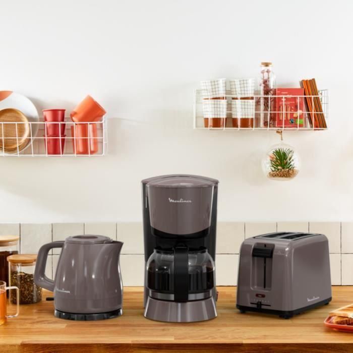 Moulinex Hervidor eléctrico inalámbrico, 0,8 L, Filtro antical, Apagado automático, Tapa con cerradura, Rio BY153910 4