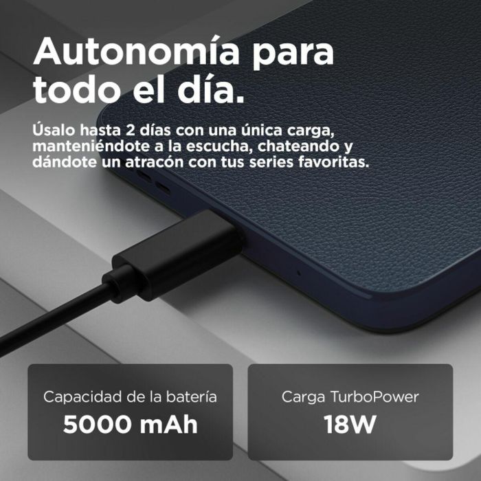 Motorola moto g05 Dual SIM Android 15 - Smartphone 6.67" LCD 90Hz 4GB RAM 256GB Cámara 50MP Batería 5200mAh TurboPower Azul 13 Motorola moto g05 Dual SIM Android 15 - Smartphone 6.67" LCD 90Hz 4GB RAM 256GB Cámara 50MP Batería 5200mAh TurboPower Azul 13