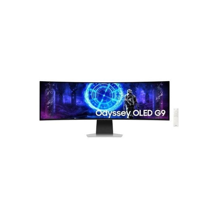 Samsung S49DG954SU Monitor Gaming 49" Curvo Ultrapanorámico OLED G9 Dual QHD 240Hz 0.03ms Glare Free G-Sync Regulable Plata Samsung S49DG954SU Monitor Gaming 49" Curvo Ultrapanorámico OLED G9 Dual QHD 240Hz 0.03ms Glare Free G-Sync Regulable Plata