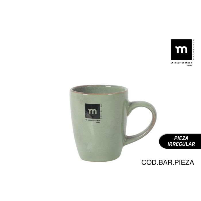 Mug Macarella Green 230 ml - Inde (48 Unidades) Mug Macarella Green 230 ml - Inde (48 Unidades)