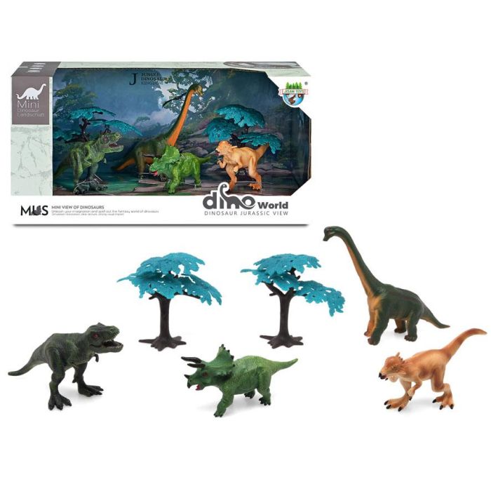 Dinosaurios Variedad Especies Mundo 36x18 cm 1 Set