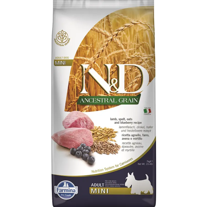 Farmina N&D Dog Ancestral Mini Cordero 7 kg