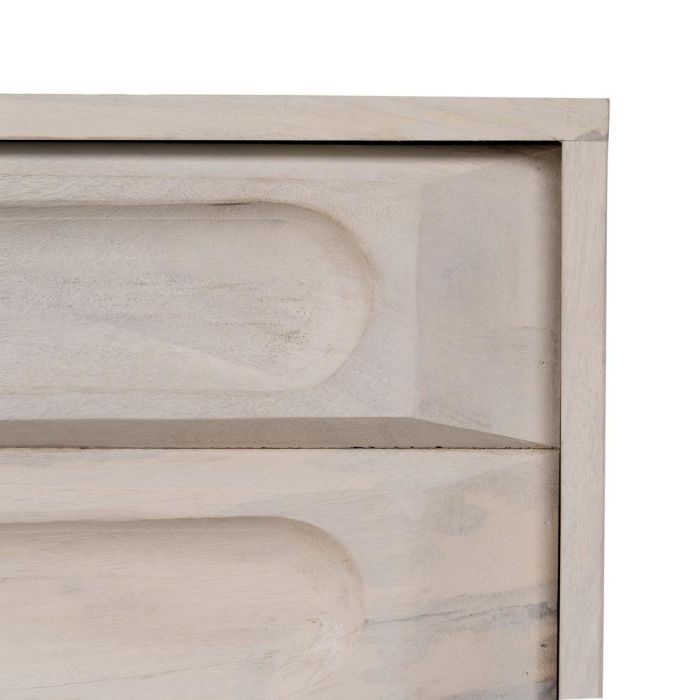 Aparador Blanco Rozado Madera de Mango 152 X 41 X 92 cm