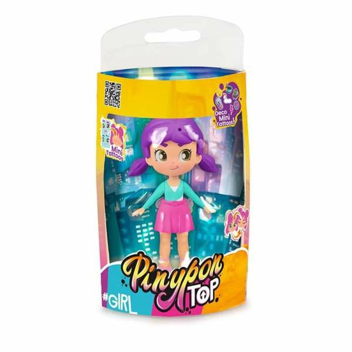 Figura pinypon top girls. tiene doble cara con tatuajes 11 cm. - modelos surtidos 6 Figura pinypon top girls. tiene doble cara con tatuajes 11 cm. - modelos surtidos 6