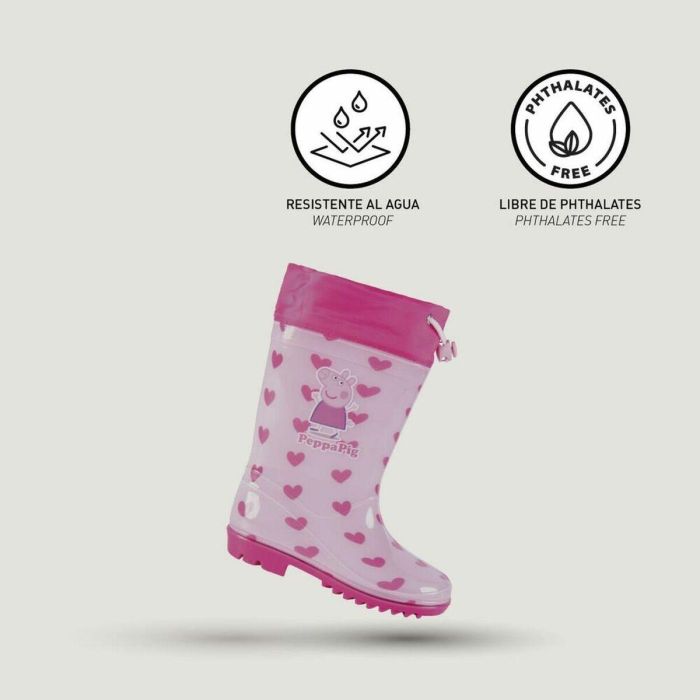 Botas de Agua Infantiles Peppa Pig Rosa 2