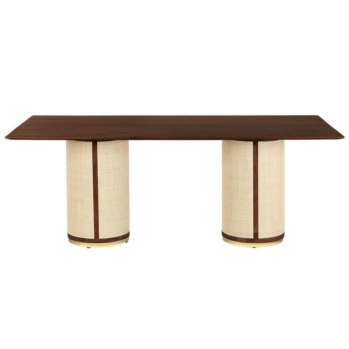 DKD Home Decor Mesa Comedor Sixties de Madera de Mango 200 x 100 x 76 cm 1