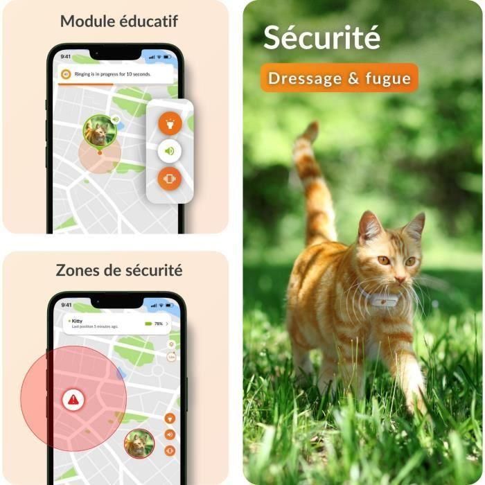Weenect WEE3770000300369 GPS Tracker para Chat XS Blanco Edición 2023 4 Weenect WEE3770000300369 GPS Tracker para Chat XS Blanco Edición 2023 4