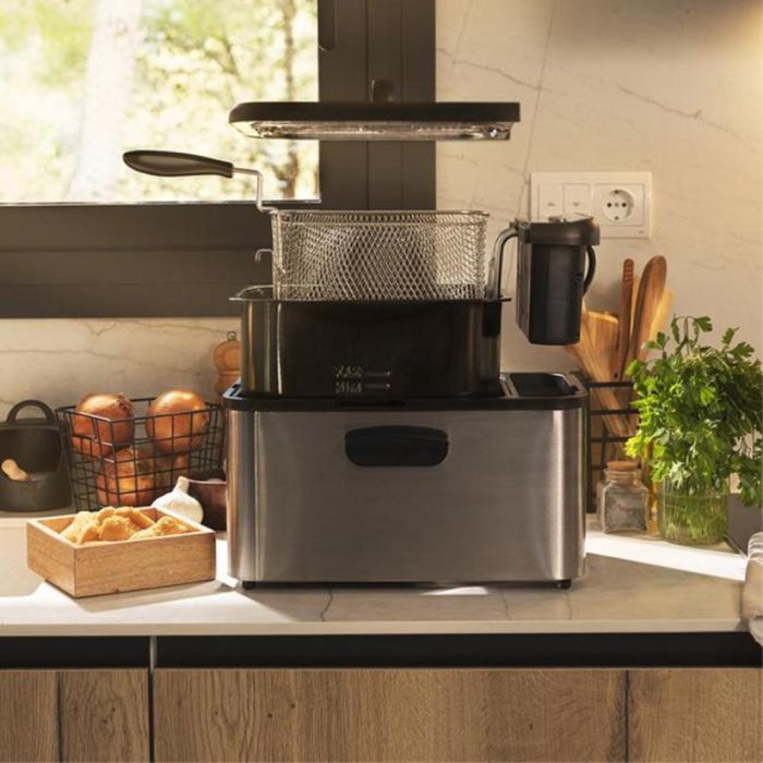 Cecotec Cleanfry Luxury 4000 Freidora Eléctrica 4,2 L 3270 W Acero Inoxidable Negra 2