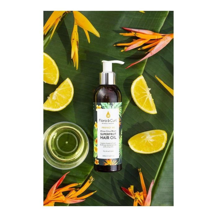 Flora Curl - Aceite Capilar African Citrus Superfruit 200ml - Nutre, Protege y Brilla Rizos Sin Siliconas 3