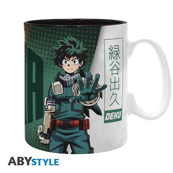 Abystyle Taza My Hero Academia Deku & Dynamight 460ml Cerámica Apta Microondas y Lavavajillas Caja Regalo