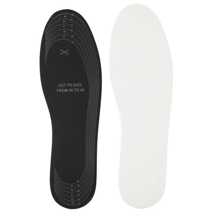 Sensly Plantillas Antitranspirantes de Algodón, Transpirables y Ajustables para Calzado 2