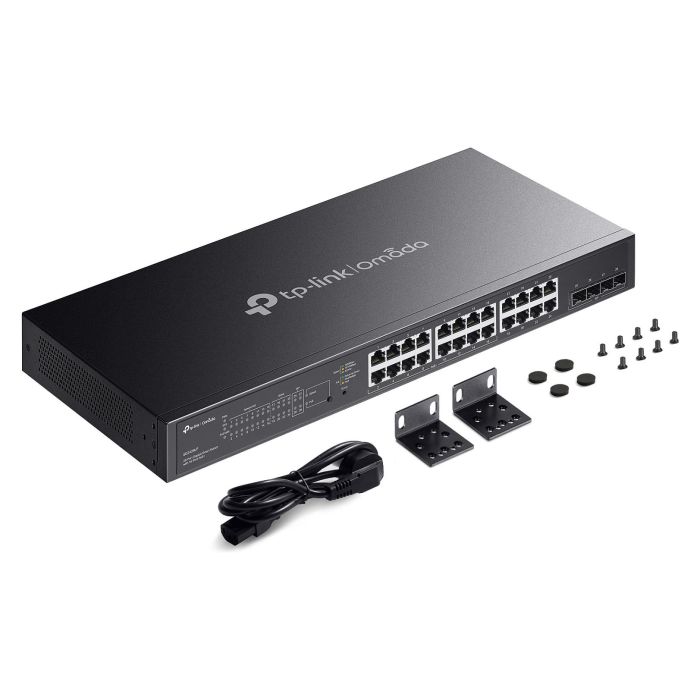 TP-Link Omada SG2428LP Switch Gestionado Gigabit Ethernet PoE+ 24 Puertos Montaje en Rack