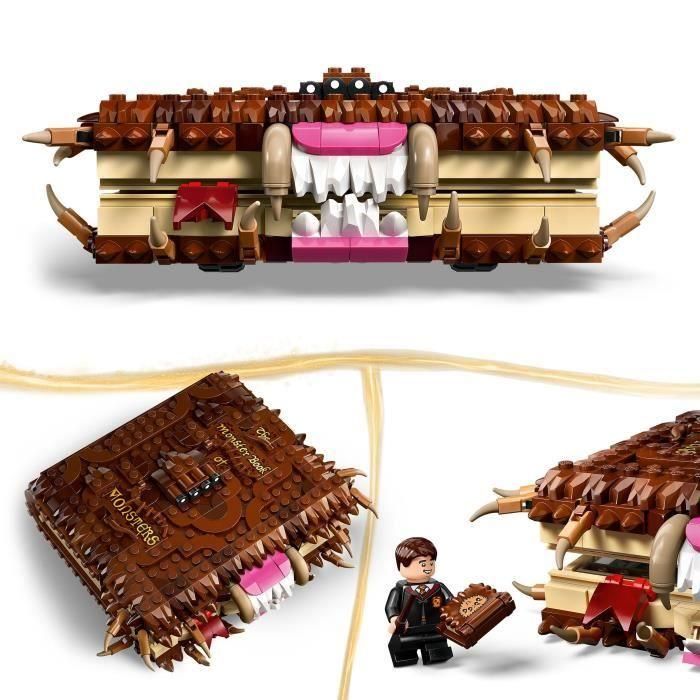 LEGO Harry Potter 76449 El Monstruoso Libro de los Monstruos - Juguete de construcción para niños a partir de 9 años 2