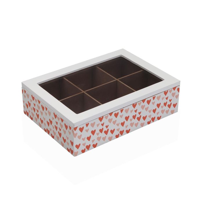 Caja Te Madera Amore Versa 17X7CM (2 Unidades) Caja Te Madera Amore Versa 17X7CM (2 Unidades)