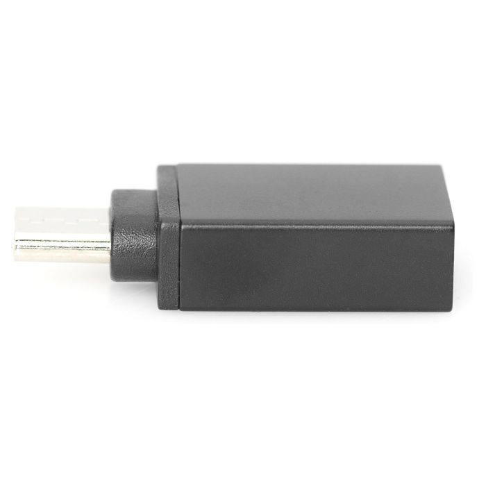 Digitus Adaptador USB Type-C a USB A, Negro, Velocidad 5 Gbit/s 1
