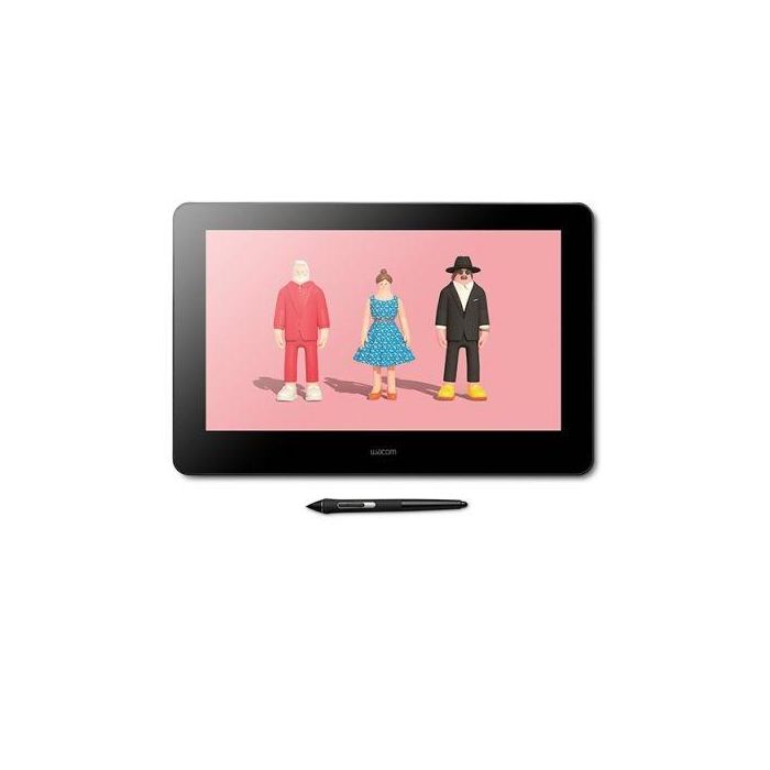 Wacom Cintiq Pro 16 Tableta Gráfica 39.6 cm (15.6") UHD Multi-Touch 3840 x 2160 Pixeles Alámbrico USB