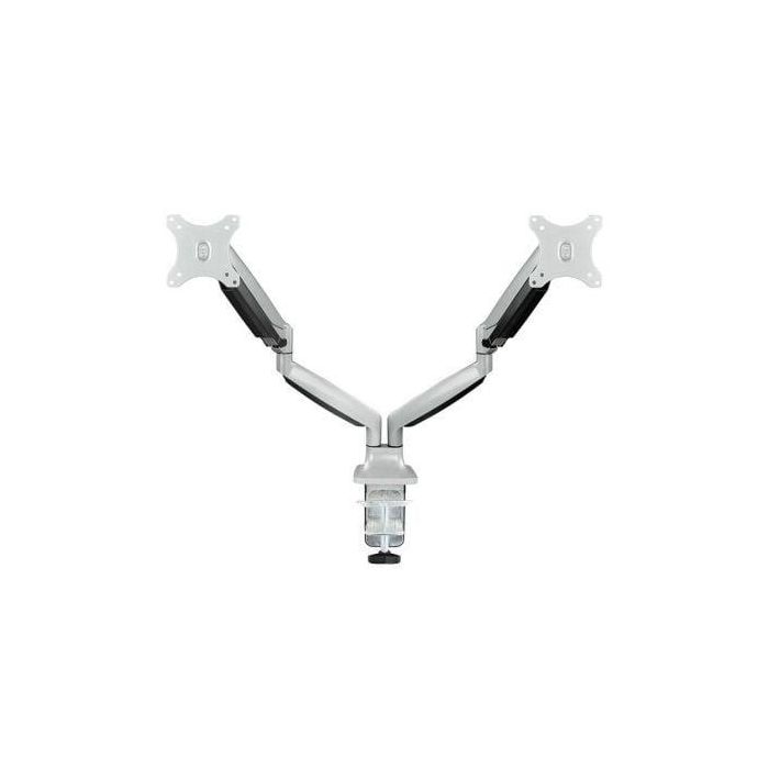 TooQ DB3132TNR-S Soporte de Mesa para 2 Monitores 13"-32" hasta 9kg por Brazo, Giratorio, Inclinable, Altura Ajustable 0 TooQ DB3132TNR-S Soporte de Mesa para 2 Monitores 13"-32" hasta 9kg por Brazo, Giratorio, Inclinable, Altura Ajustable 0