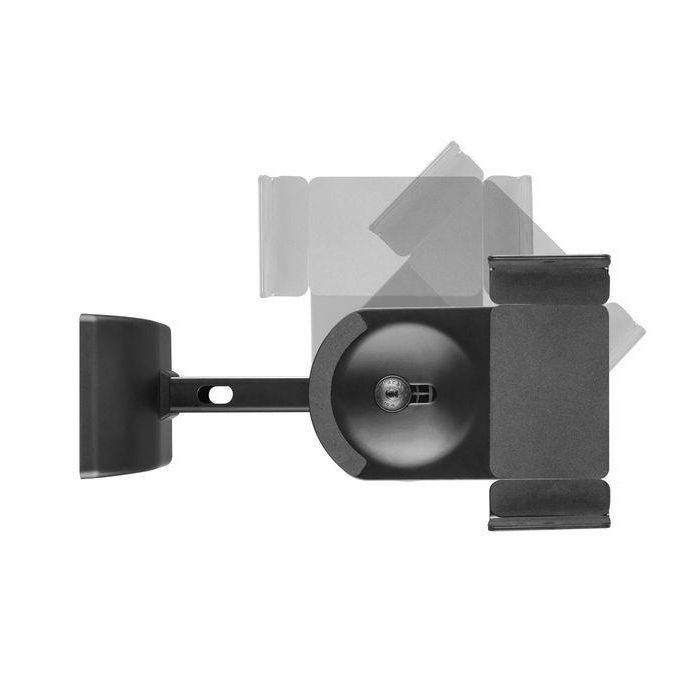 Vivolink Speaker wall mount set w/tilt/swivel 15kg black 2 pcs. 6