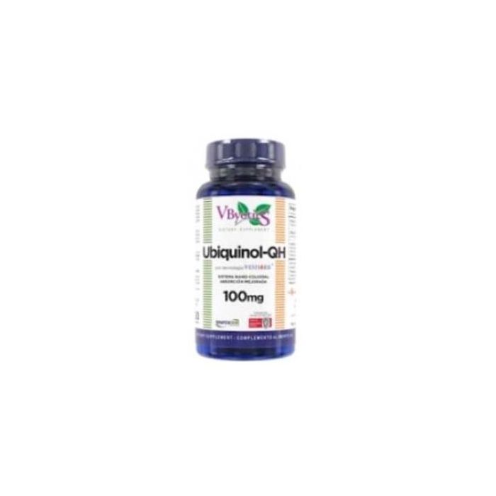 VBYOTICS Ubiquinol CoQ10 100mg +Vesisorb 50 Perlas – Antioxidante y Energía Celular con Coenzima Q10 Activada