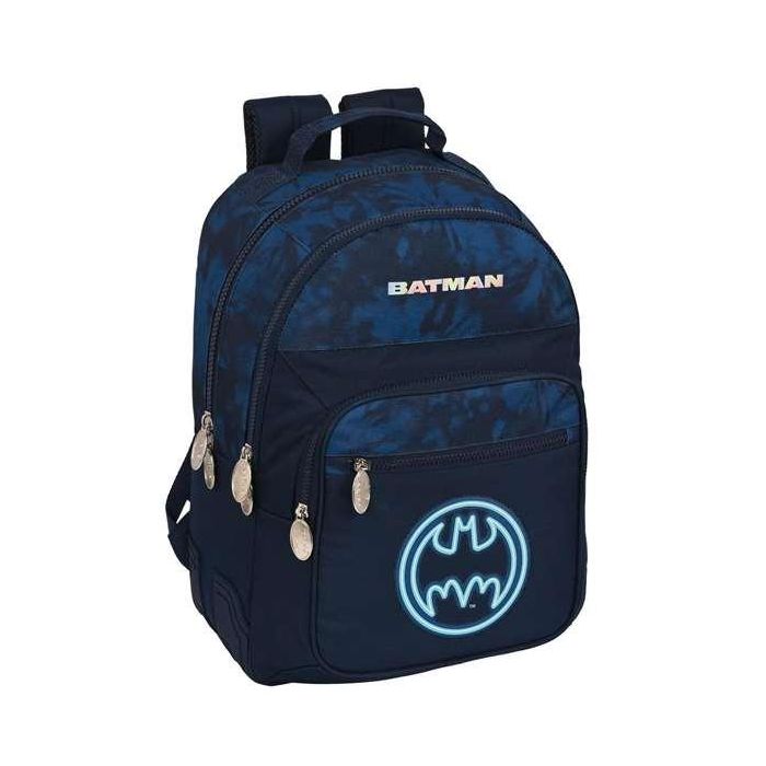 Mochila Escolar Batman Legendary Azul marino 32 x 42 x 15 cm Mochila Escolar Batman Legendary Azul marino 32 x 42 x 15 cm