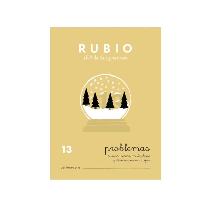 Cuaderno Rubio Problemas Nº 13 10 unidades 3