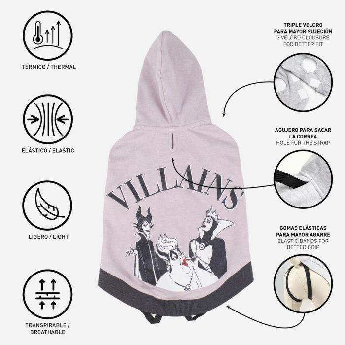 Sudadera Para Perro S Disney Villanas Talla S 5