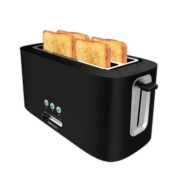 Tostadora Cecotec Toast&Taste 16000 Extra Double 1630 W Negro 0 Tostadora Cecotec Toast&Taste 16000 Extra Double 1630 W Negro 0