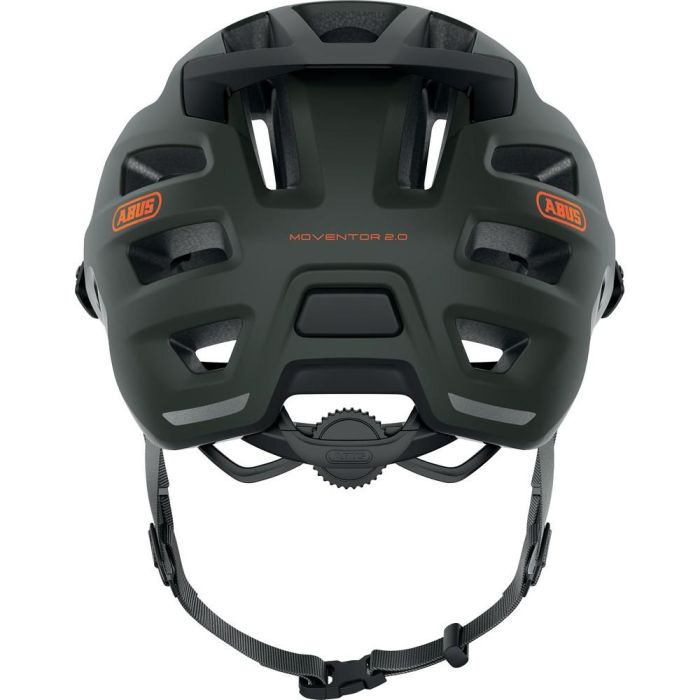 ABUS Moventor 2.0 Casco Ciclismo Montaña Abierto, In-Mould, Ultraligero, Pine Green Talla L (57-61cm) Mate 2