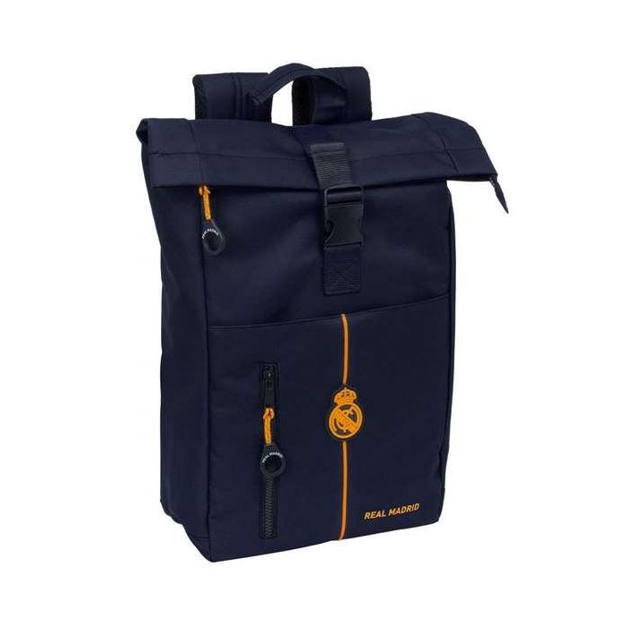 Mochila Safta Solapa Para Portatil 15,6'' Real Madrid 2 Equipacion 24-25 130x280x420 mm 4 Mochila Safta Solapa Para Portatil 15,6'' Real Madrid 2 Equipacion 24-25 130x280x420 mm 4