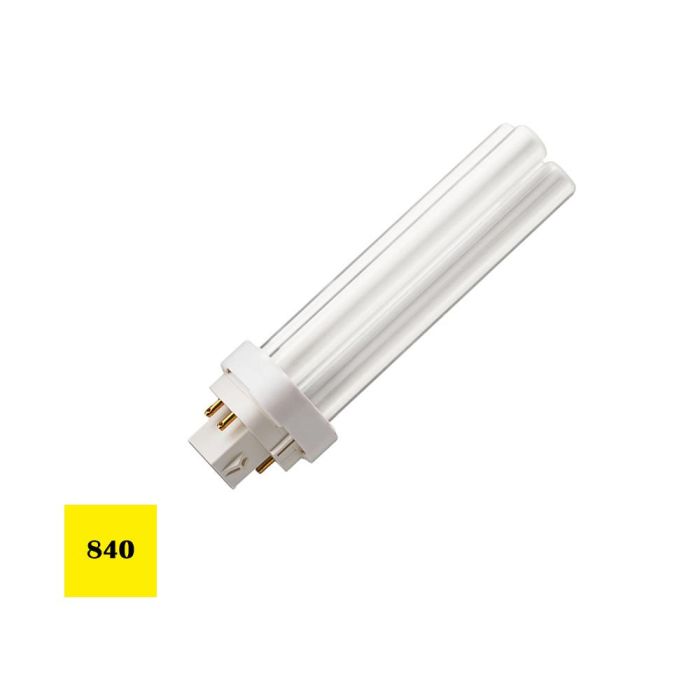 Bombilla bajo consumo g24q-3 4-pins 26 W 1750 lm 4000 k luz dia 174 mm Bombilla bajo consumo g24q-3 4-pins 26 W 1750 lm 4000 k luz dia 174 mm