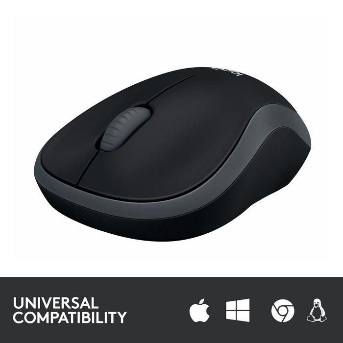 Logitech M185 Ratón Inalámbrico RF Plug & Play con Nano Receptor USB, Diseño Ergonómico, Batería hasta 1 Año, Gris 10 Logitech M185 Ratón Inalámbrico RF Plug & Play con Nano Receptor USB, Diseño Ergonómico, Batería hasta 1 Año, Gris 10