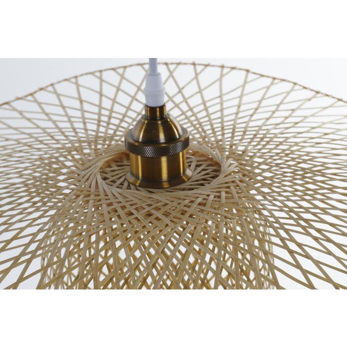 DKD Home Decor Lámpara Techo Balines Pamela Natural Bambú 55 x 55 x 19 cm 4