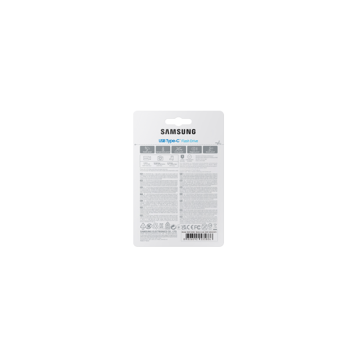 Samsung USB Tipo C 64GB MUF-64DA/APC - 400 MB/s, USB 3.2 Gen 1 (3.1 Gen 1), Resistente al agua, golpes y temperatura 9