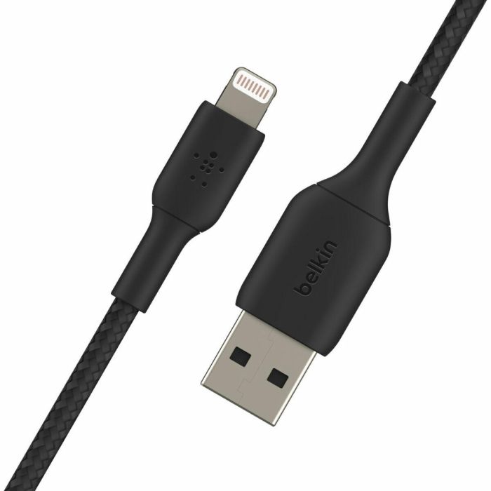 Cable USB a Lightning Belkin CAA002BT1MBK 1 m 1